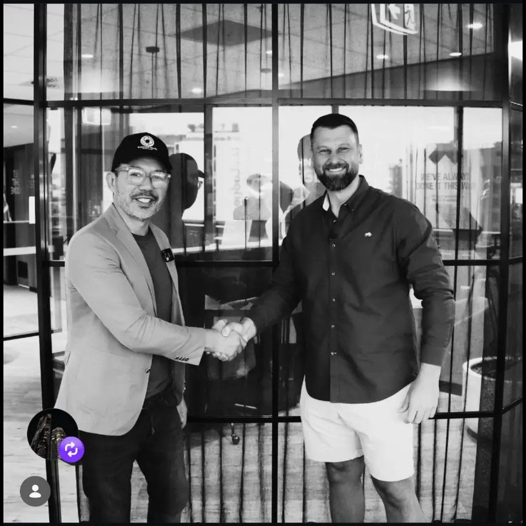 On the pod with Michael Lezaja of Pinnacle Buyers Agents.