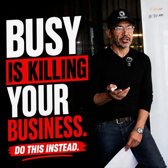 Busy is killing your business.